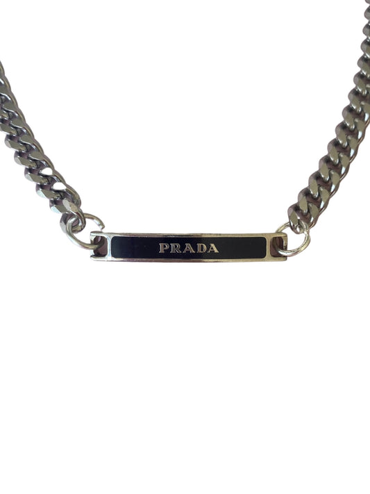 Authentic PRADA pendant reworked necklace