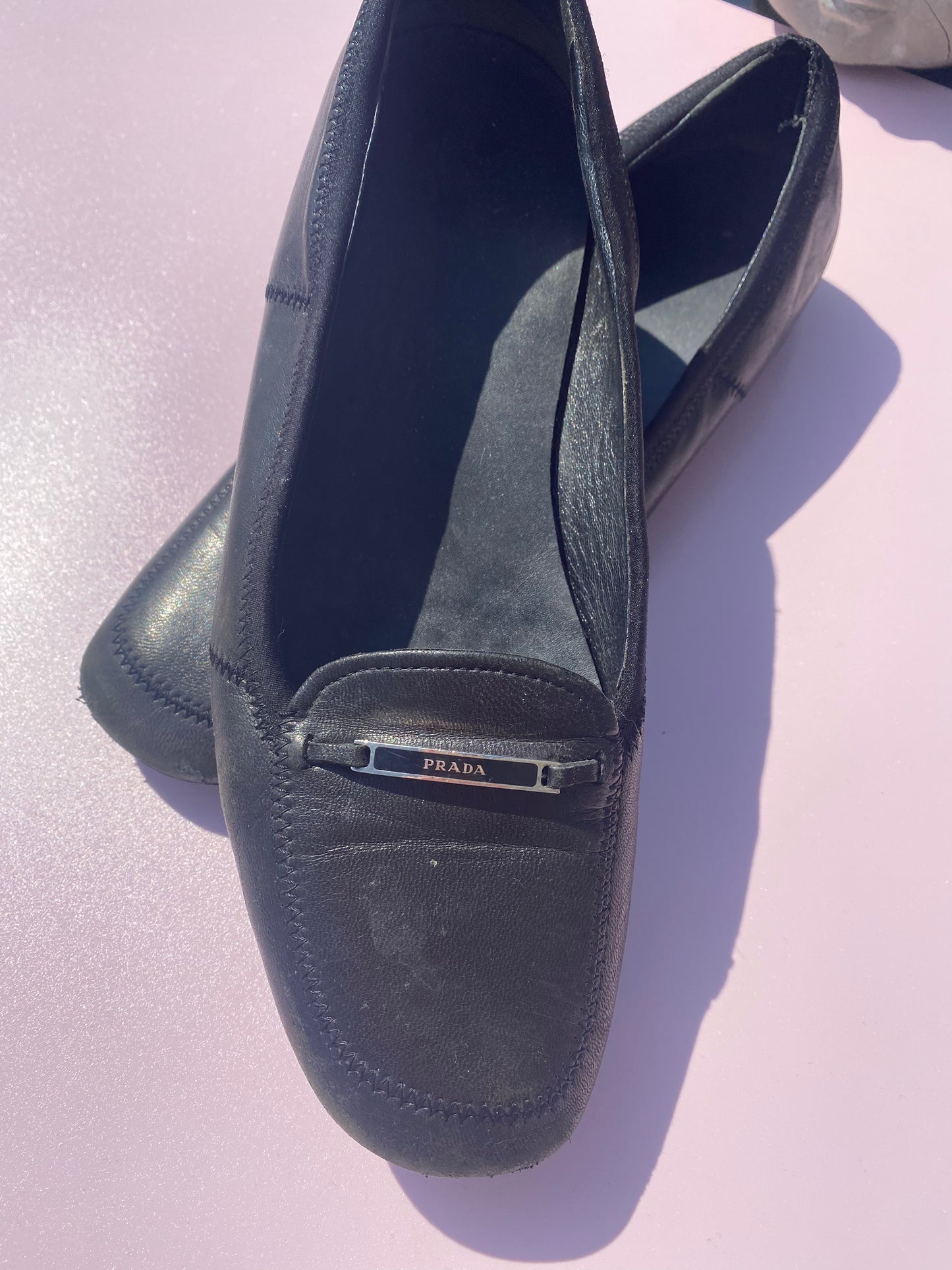 Authentic PRADA pendant reworked necklace