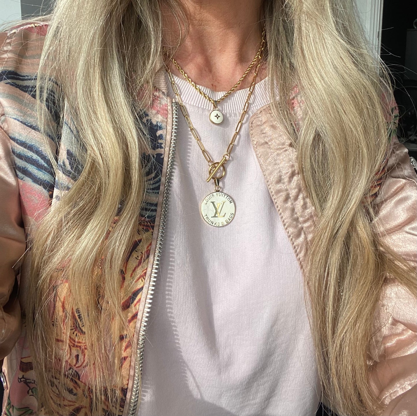 DEEBO gold anti-tarnish chain necklace