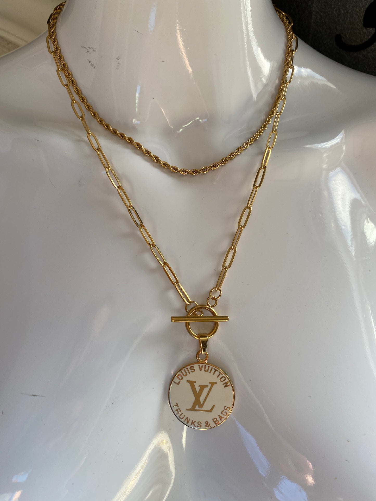 DEEBO gold anti-tarnish chain necklace