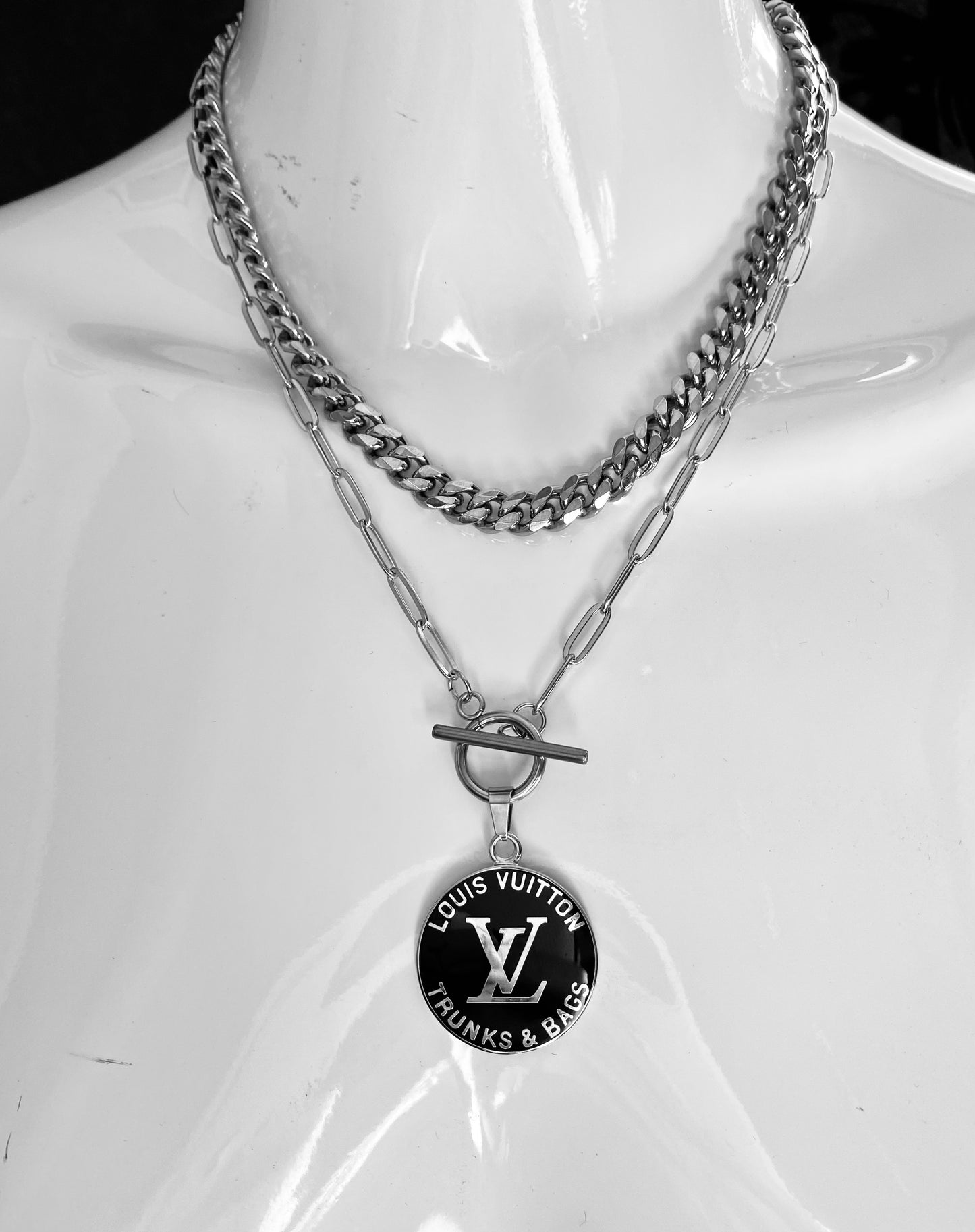 DAKOTA silver anti-tarnish chain necklace