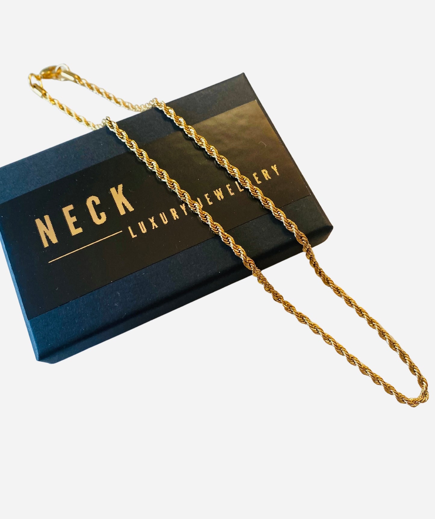 DEEBO gold anti-tarnish chain necklace