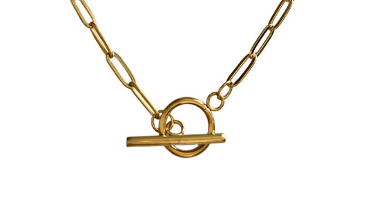 KIMBER 18 gold anti-tarnish chain necklace