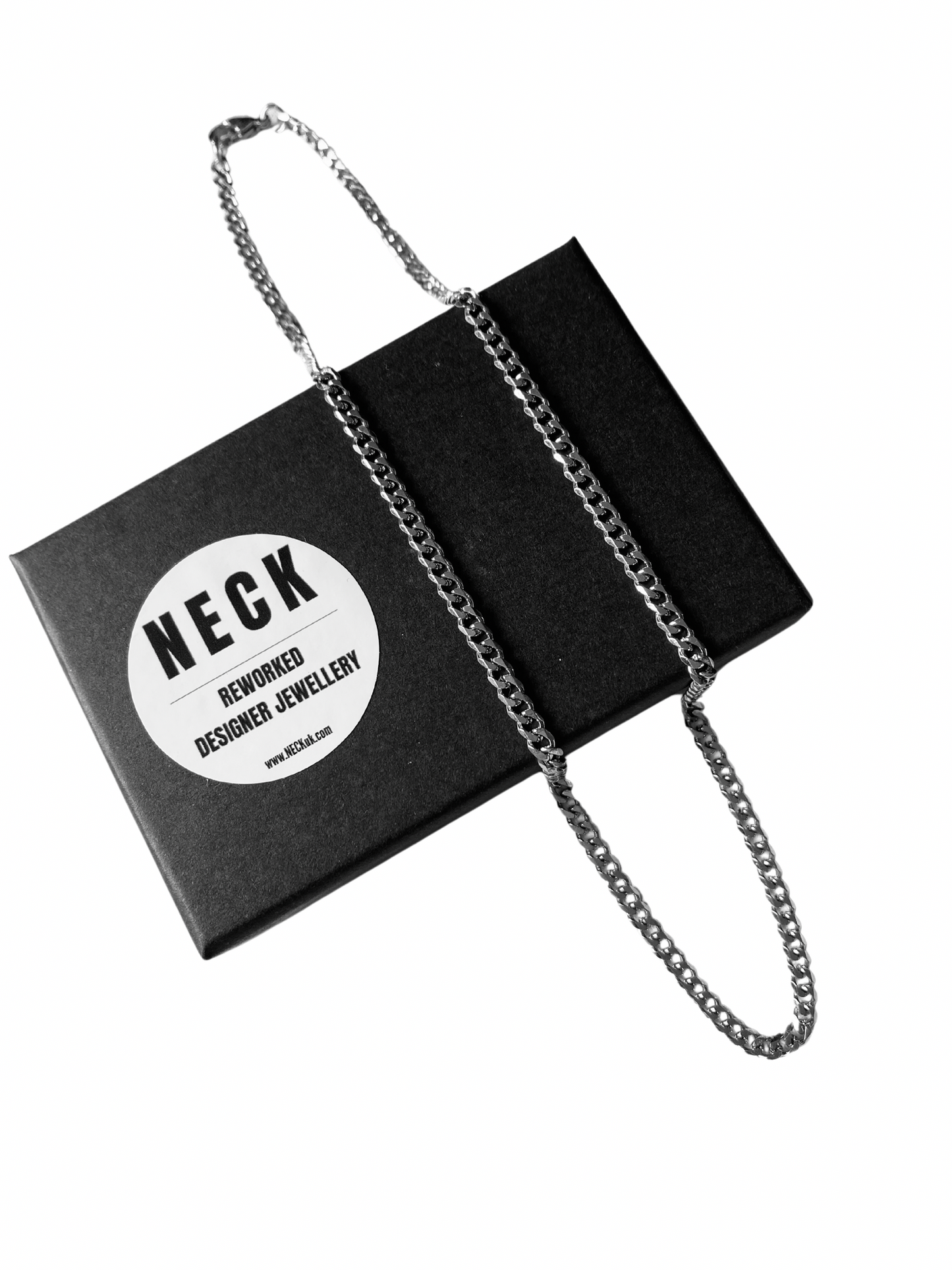 DARCY silver anti-tarnish chain necklace
