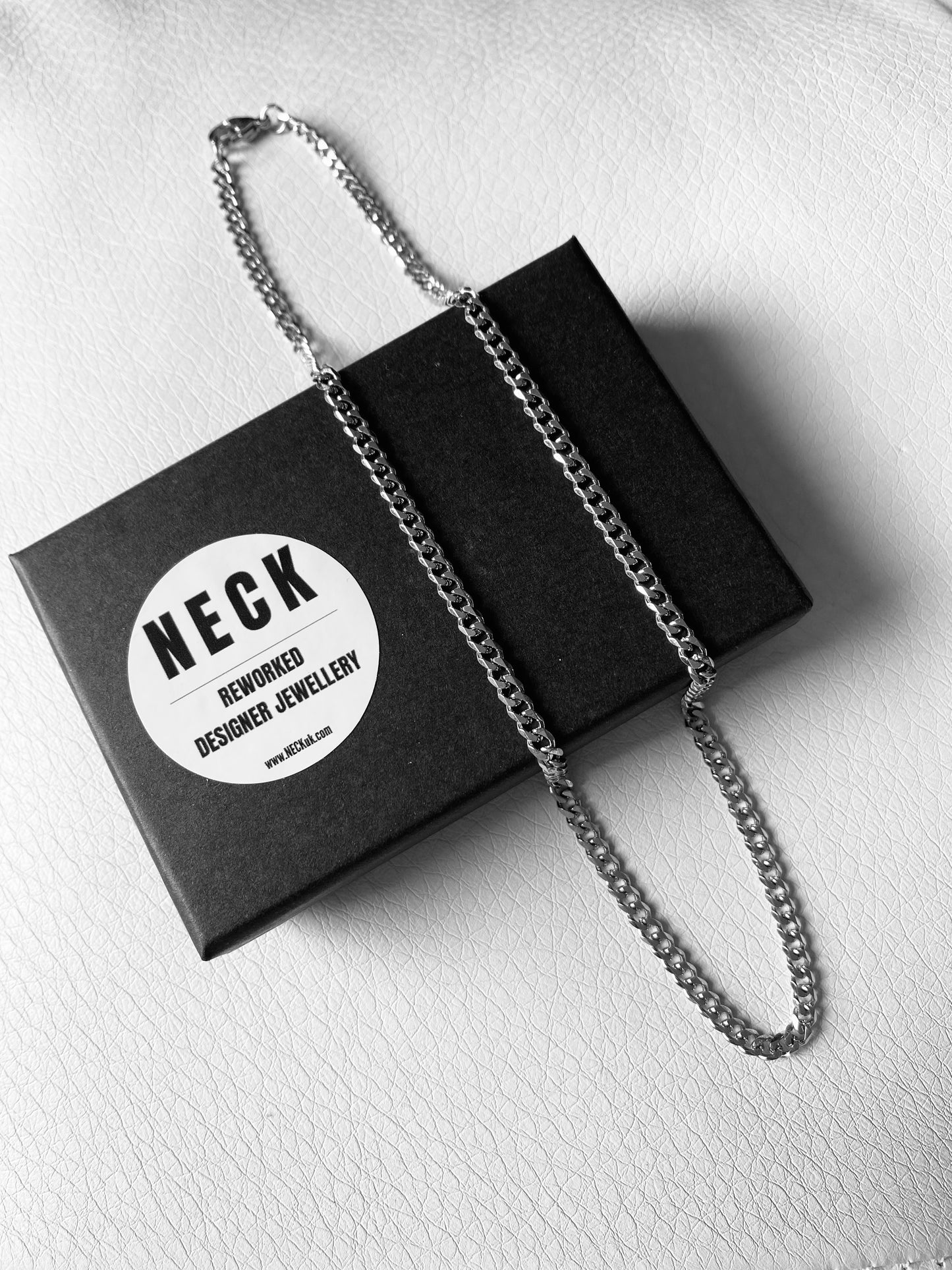 DARCY silver anti-tarnish chain necklace