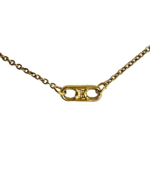 Authentic CELINE pendant reworked bracelet