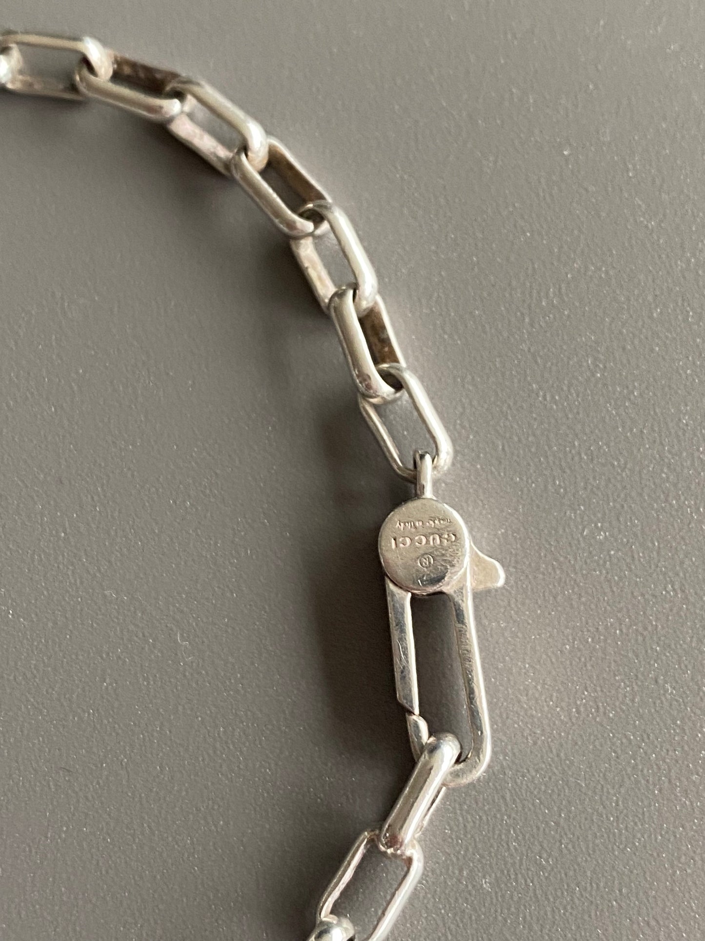 Authentic GUCCI sterling silver Bracelet