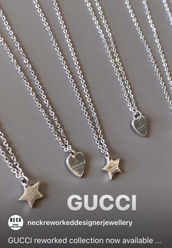 Reworked gucci necklace Clearance