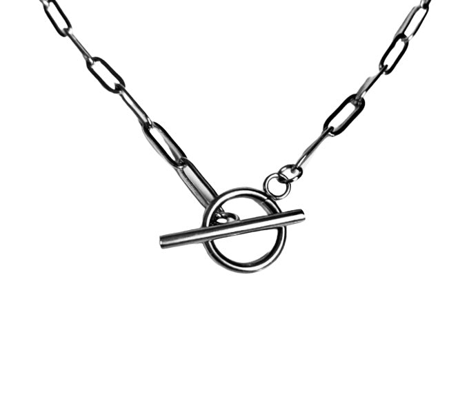 KIMBER 18 silver anti-tarnish chain necklace