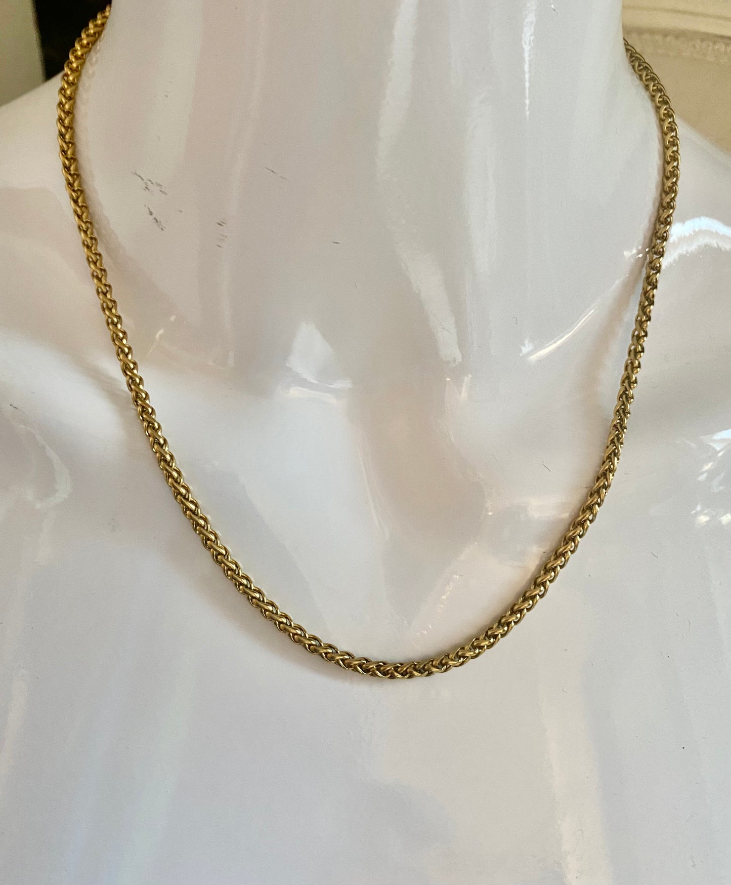 QUINTINE gold anti-tarnish chain necklace