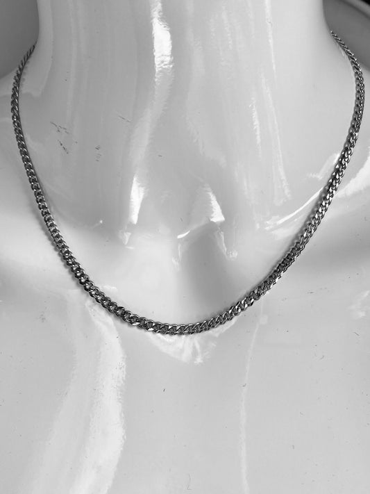 DARCY silver anti-tarnish chain necklace